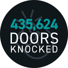 435,624 doors knocked